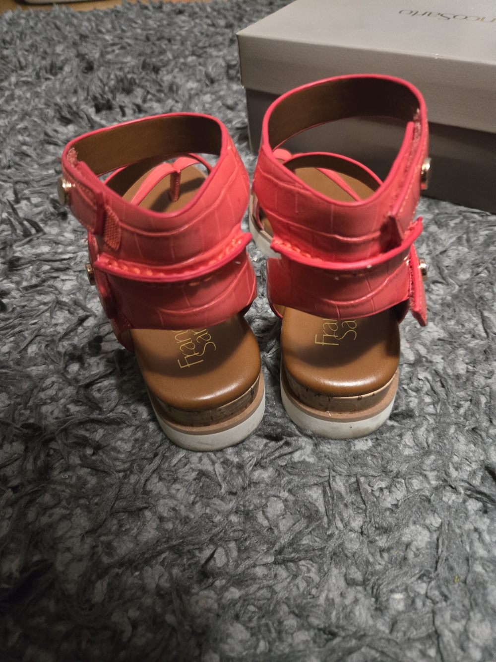 Franco Sarto Women's Daven Gladiator Sandals - Picture 4 of 5